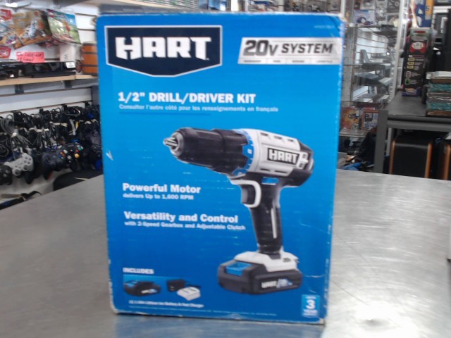 Drill a batterie 20v+batt+chrg ds boite