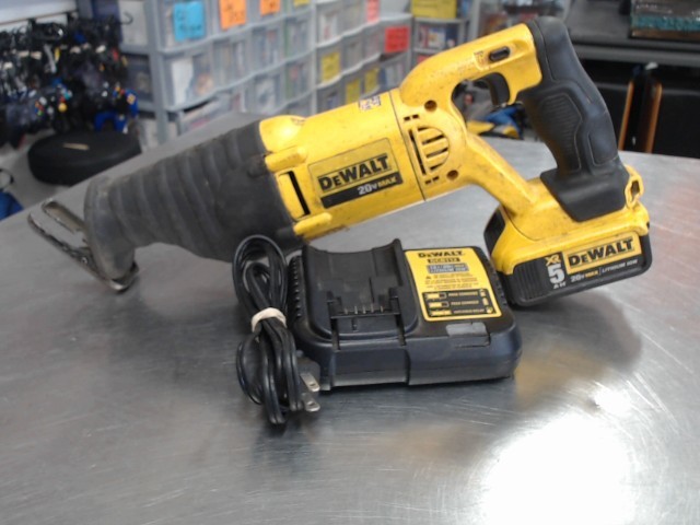 Scie vas et vient 20v+batt(5.0ah)+chrg