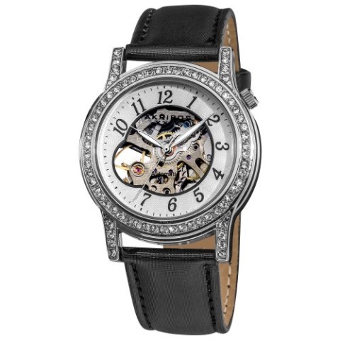 Stainless steel automatic women's watch