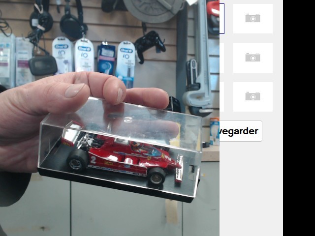 F1 die cast gilles villeneuve 1980 1:43