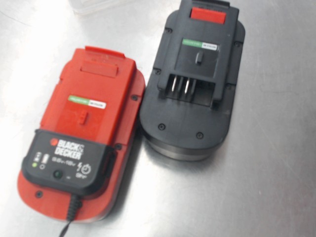 Combo batterie et chargeur 18v