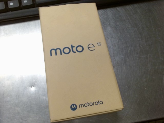 Motorola e15 neuf dans boite