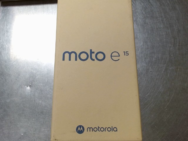 Motorola e15 neuf dans boite
