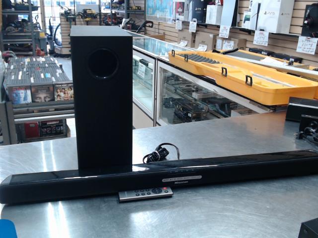 Soundbar avec subwoofer hisense