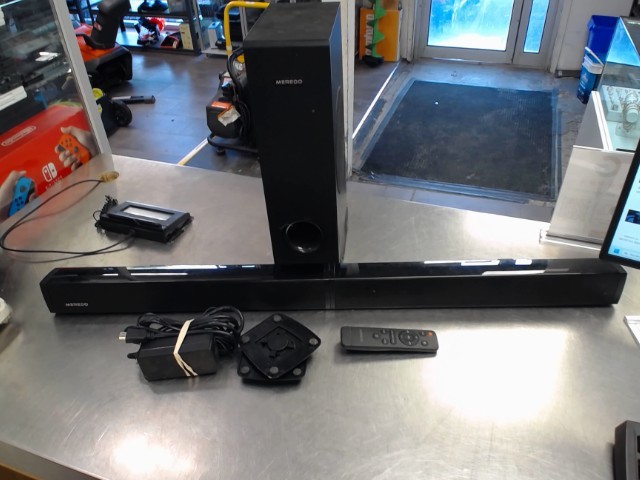 Kit sub+barre de son (split)+fils +man