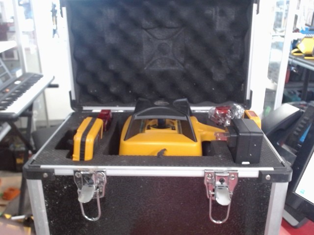 Laser rotatif avec acc dans case