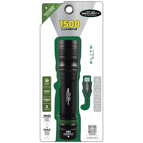Lampe de poche 1500 lumens
