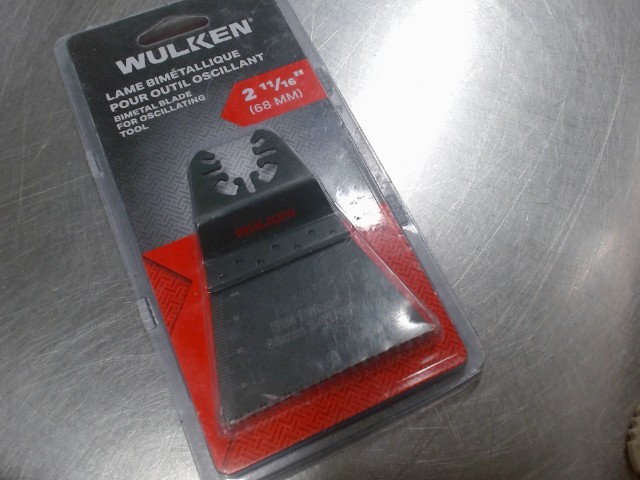 Lame bimetallique pour outil oscillant