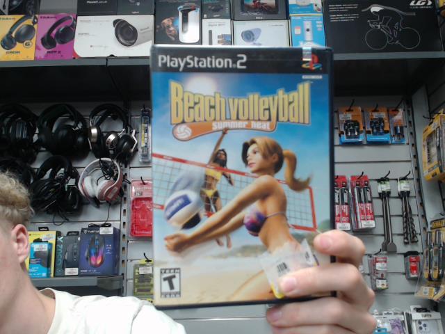 Beach voleyball summer heat