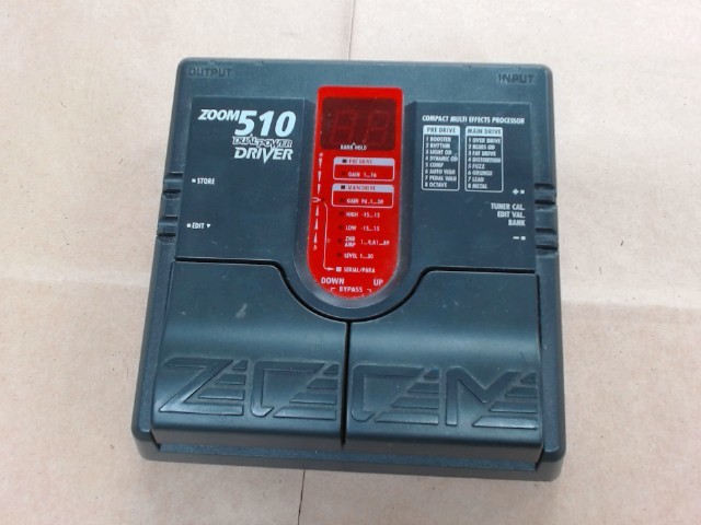 Compact multi effects processor