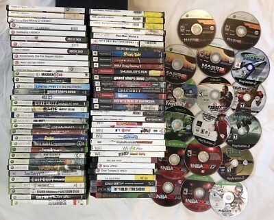 Lot de jeux xbox 360 et ps3