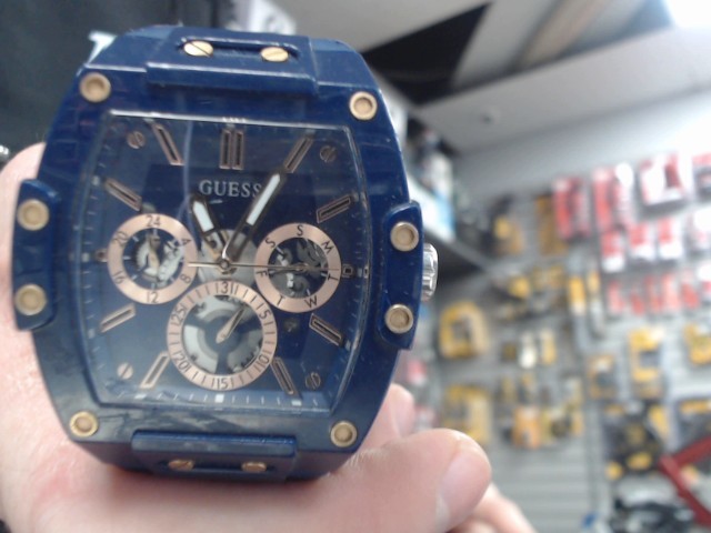 Montre guess bleu