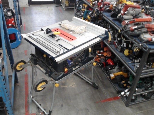 Banc scie elect.10''+guide+acc+rack