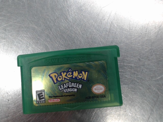 Pokemon leafgreen gba replique