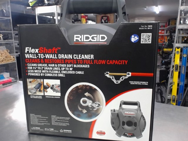 Wall to wall drain cleaner