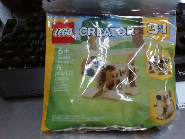 Lots de 3 lego creator