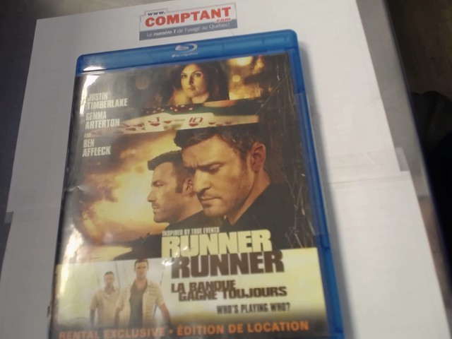 Runner runner la banque gagne toujours