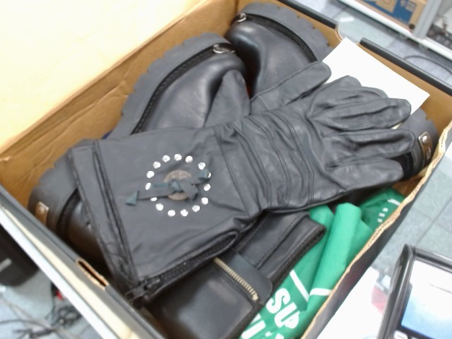 Botte en cuir harley david vinrage