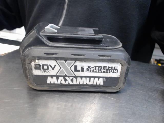 Batterie maximum 4ah