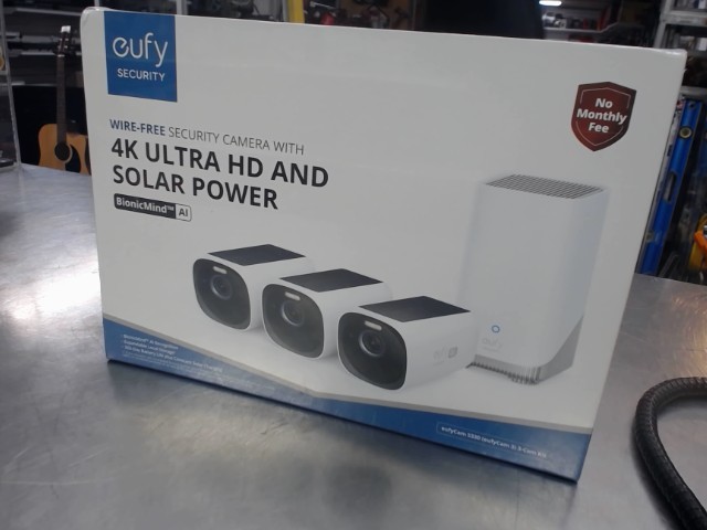 Camera system 3x eufy new 4k sealed