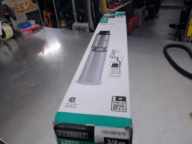 Deep well pump 3/4 hp neuf