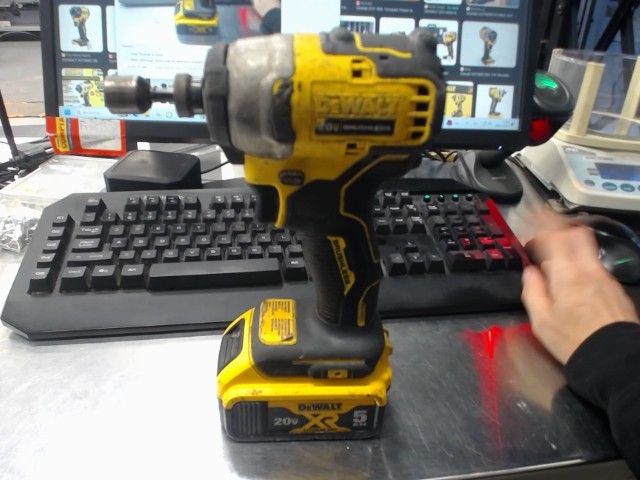 Drill impact + batt 5ah no chg