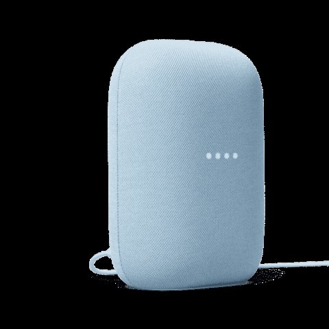 Google nest bleu pale avec fil