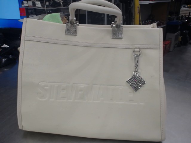 Sacoche steve madden blanche