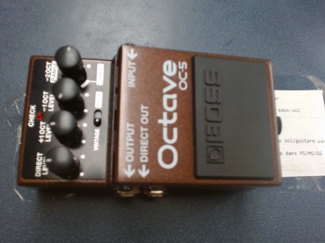 Boss octave oc-5 guitar pedal