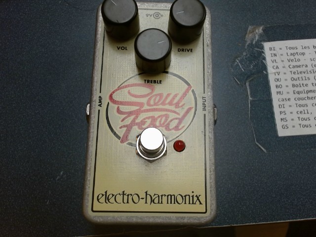 Pedale de guityare soul food electro har