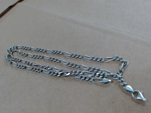 Chaine en argent fermoir bris