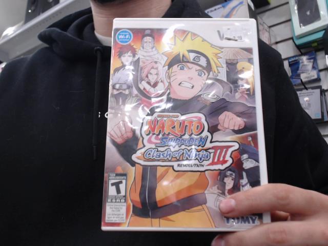 Naruto shippuden clash of ninjja 3 wii