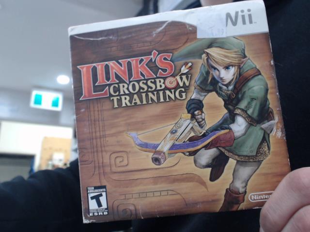 Lin'k crossbow training jeu wii
