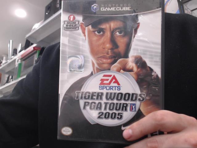 Tigerwoods pga tour 2005 jeu gamecube