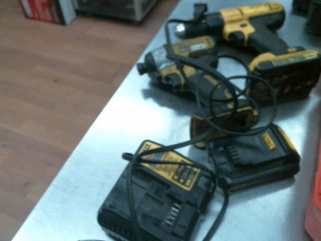 Impact + drill + 2 batterie + chargeur