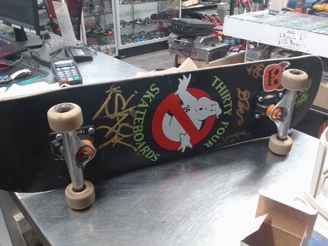 Ghostbusters scateboard tensor/spitfire