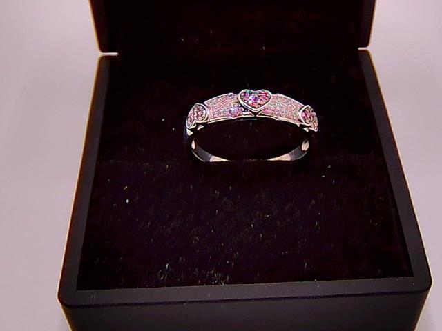 BAGUE EN OR 10KT AVEC DIAMANTS