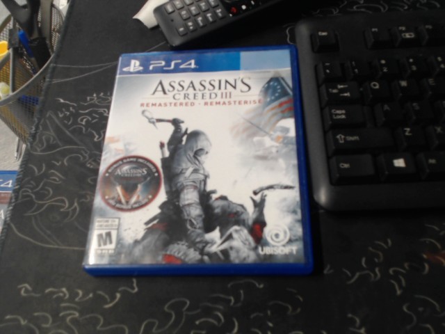 Assassin's creed iii remastered ps4