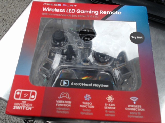 Manette pres play for switch wireless