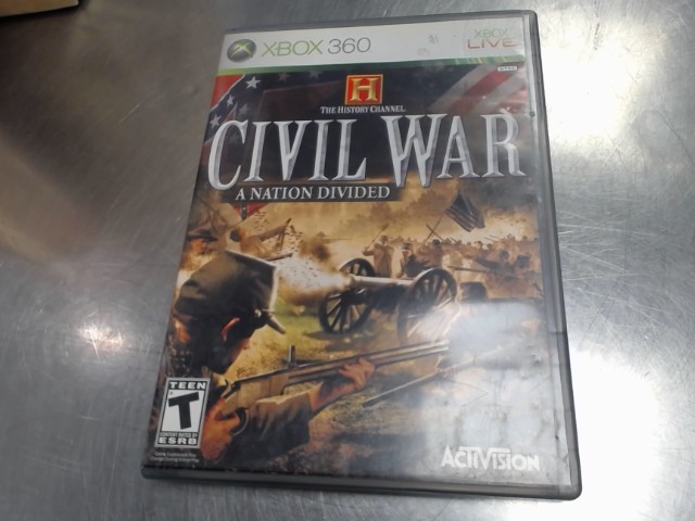 Civil war a nation divided xbox 360