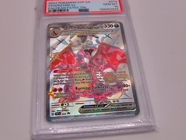 PALDEAN FATE TIN PSA 10