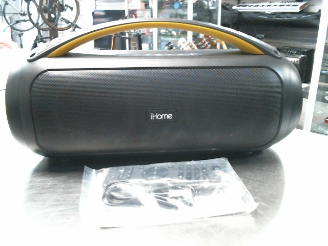 Haut parleur portable noir avec acc