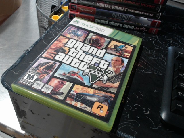 Grand theft auto v xbox 360