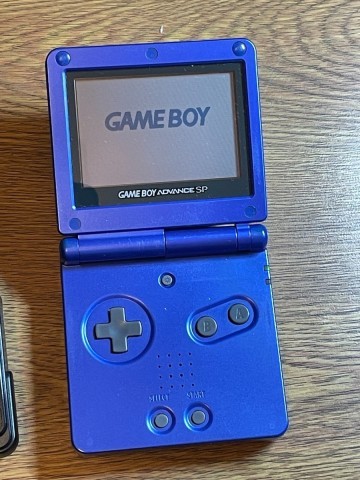 Gameboy advance sp bleu
