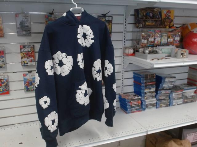 Fake denim tears hoodie large