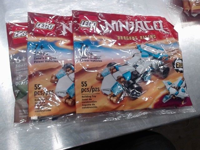 Lots de 3 ninjago lego
