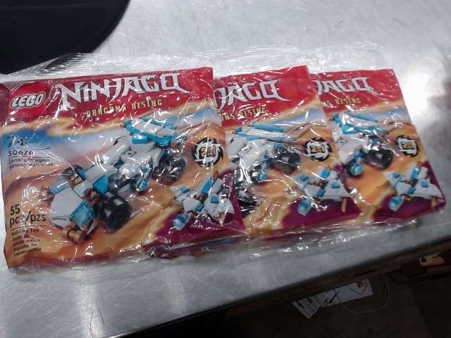 Lots de 3 ninjago lego