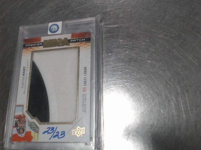 Carte carter hart 23/23(prem.mega patch)