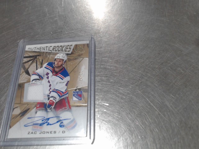 Carte hockey zac jones(34/99)