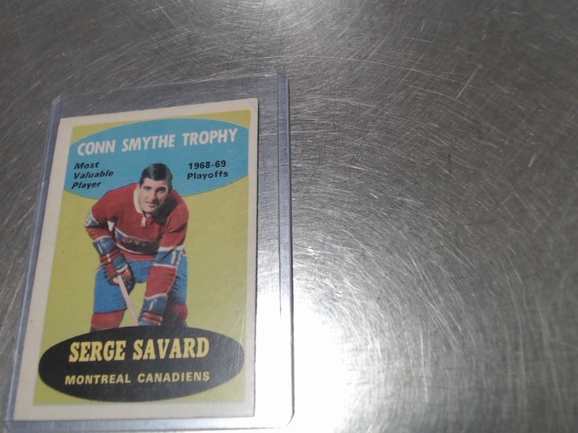 Carte hockey serge savard